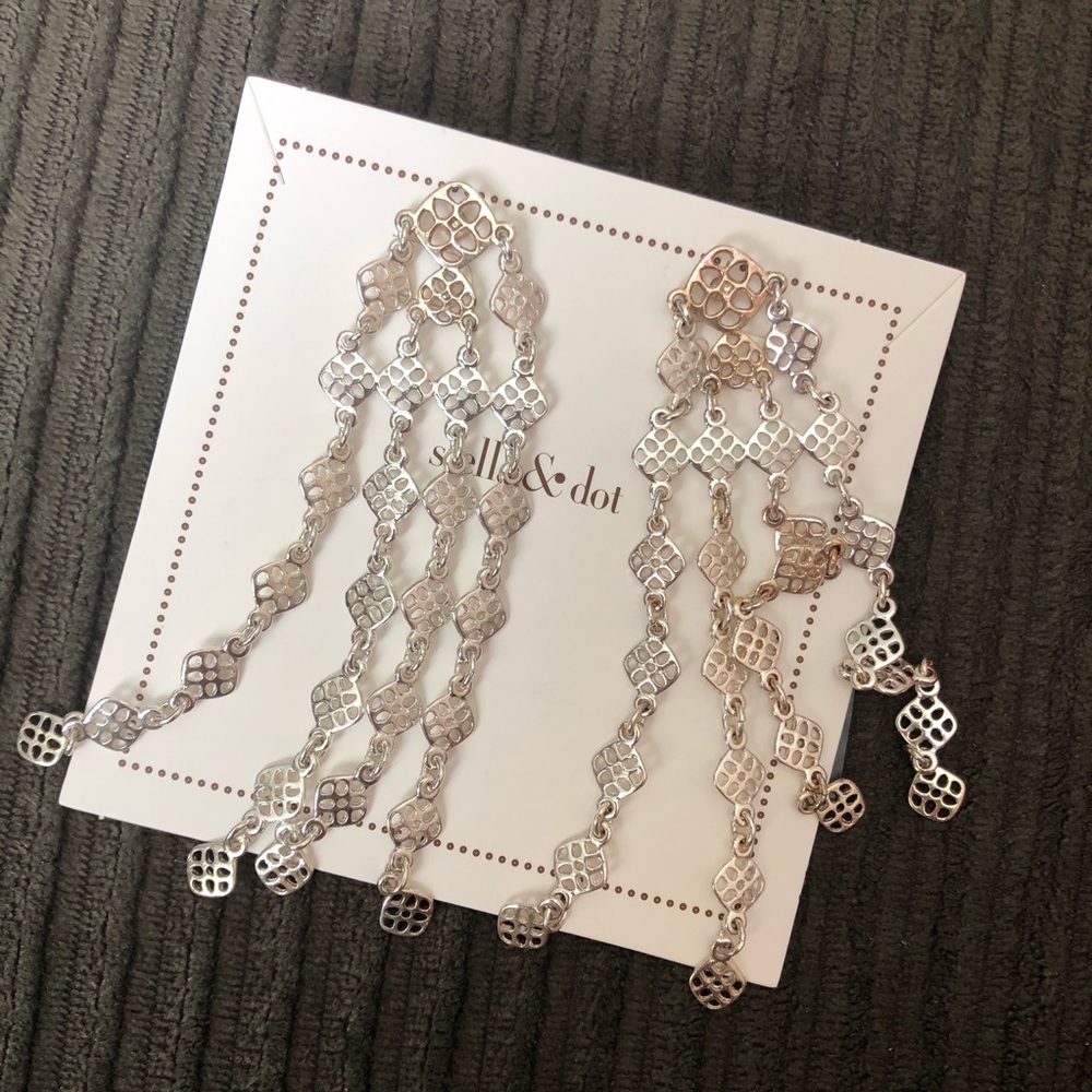 Stella & Dot Devon Chandelier Earrings